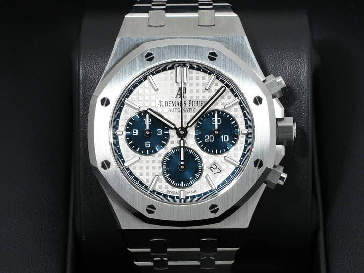 Audemars Piguet Royal Oak Chronograph Ref. 26315ST.OO.1256ST.01 Stainless Steel Silver Dial Unused vs88gb4t