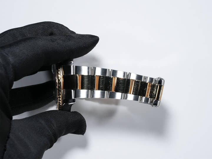 ロレックス ヨットマスター40 Ref.16623NGS ステンレススチール/イエローゴールド ホワイトシェルx3Pサファイア/8Pダイヤ文字盤 中古 awgj3z55