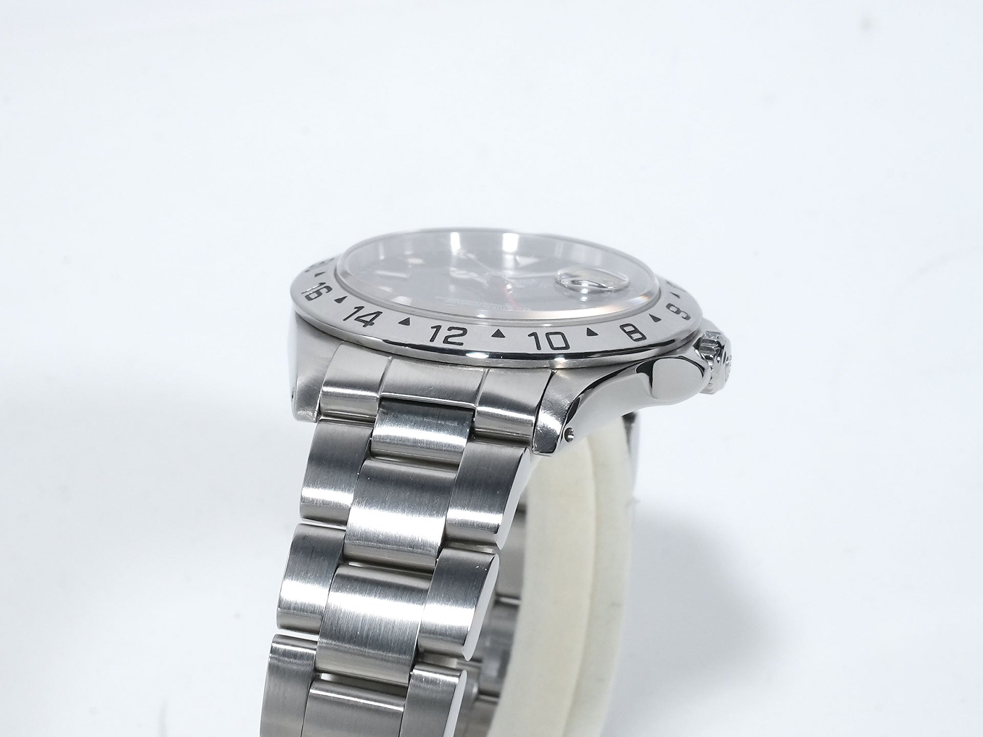 ロレックス エクスプローラーII Ref.16570 ステンレススチール ブラック文字盤 オイスターブレスレット 中古 6cs27qui