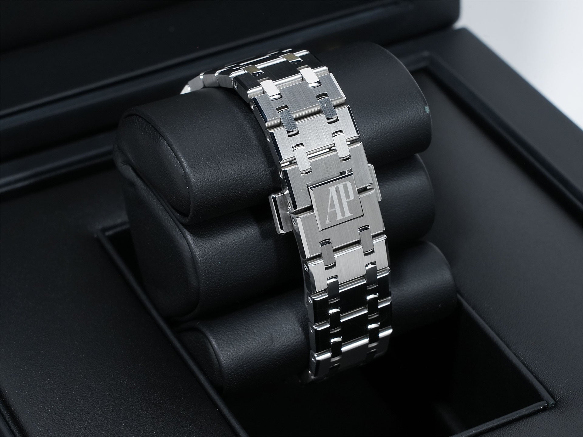 オーデマピゲ ロイヤルオーク Ref.15450ST.OO.1256ST.03 ステンレススチール ブルー文字盤 美中古 32t6bw3c