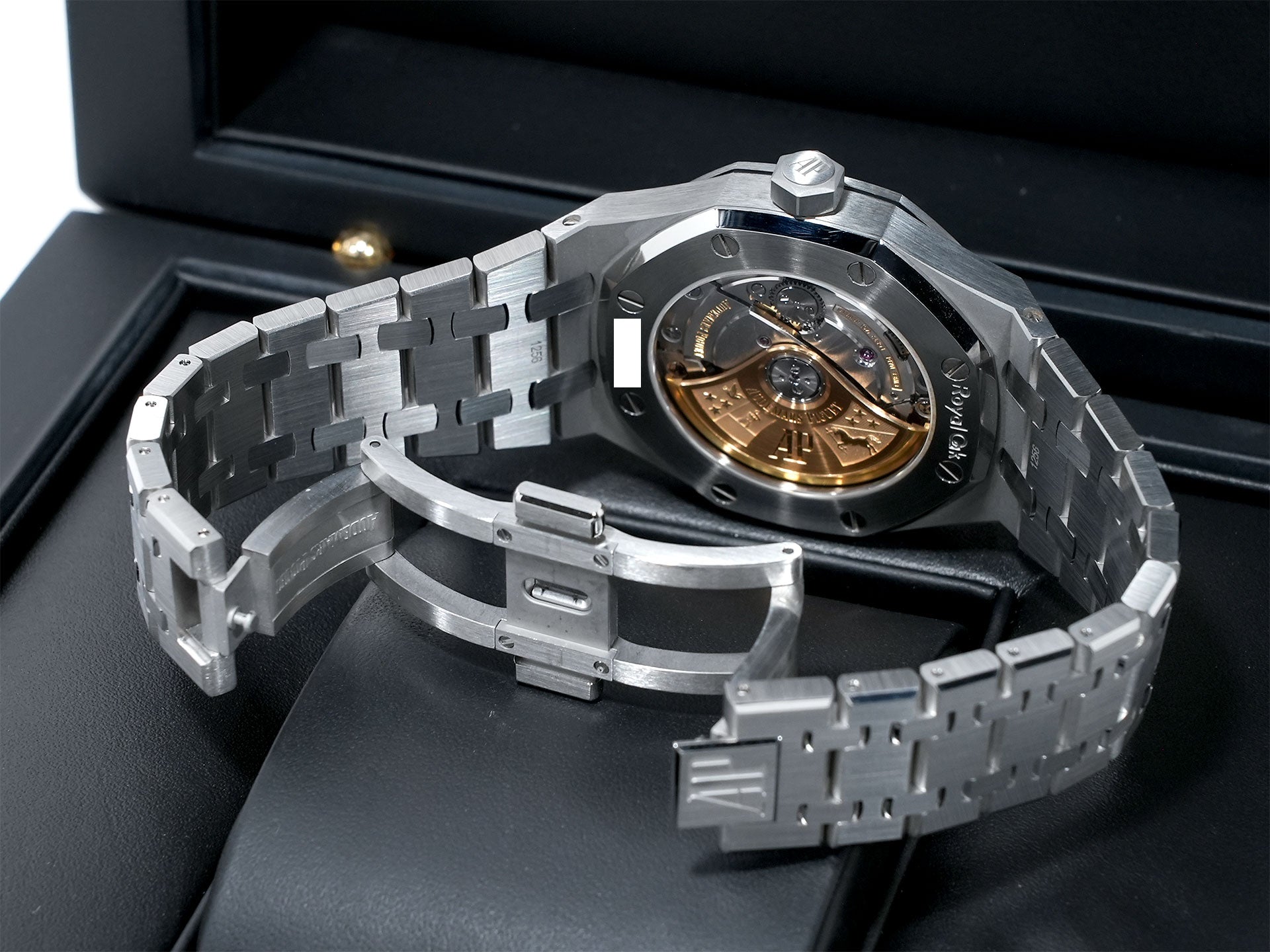 オーデマピゲ ロイヤルオーク Ref.15450ST.OO.1256ST.03 ステンレススチール ブルー文字盤 美中古 32t6bw3c