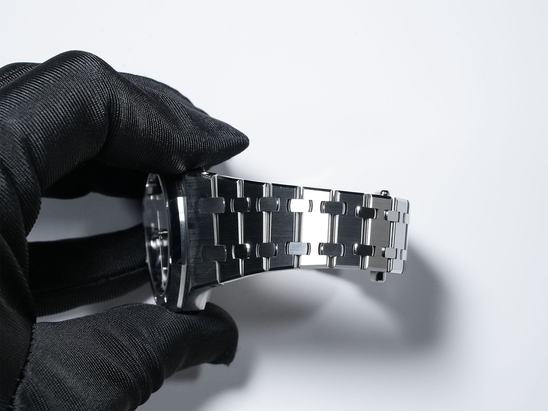 オーデマピゲ ロイヤルオーク Ref.15450ST.OO.1256ST.03 ステンレススチール ブルー文字盤 美中古 32t6bw3c