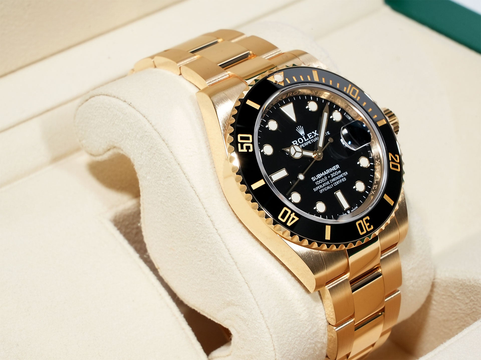 ロレックス サブマリーナー デイト Ref.126618LN イエローゴールド ブラック文字盤 美品 adsjvhk6