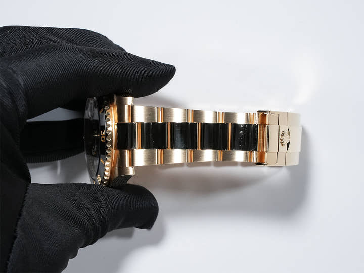 ロレックス サブマリーナー デイト Ref.126618LN イエローゴールド ブラック文字盤 美品 adsjvhk6