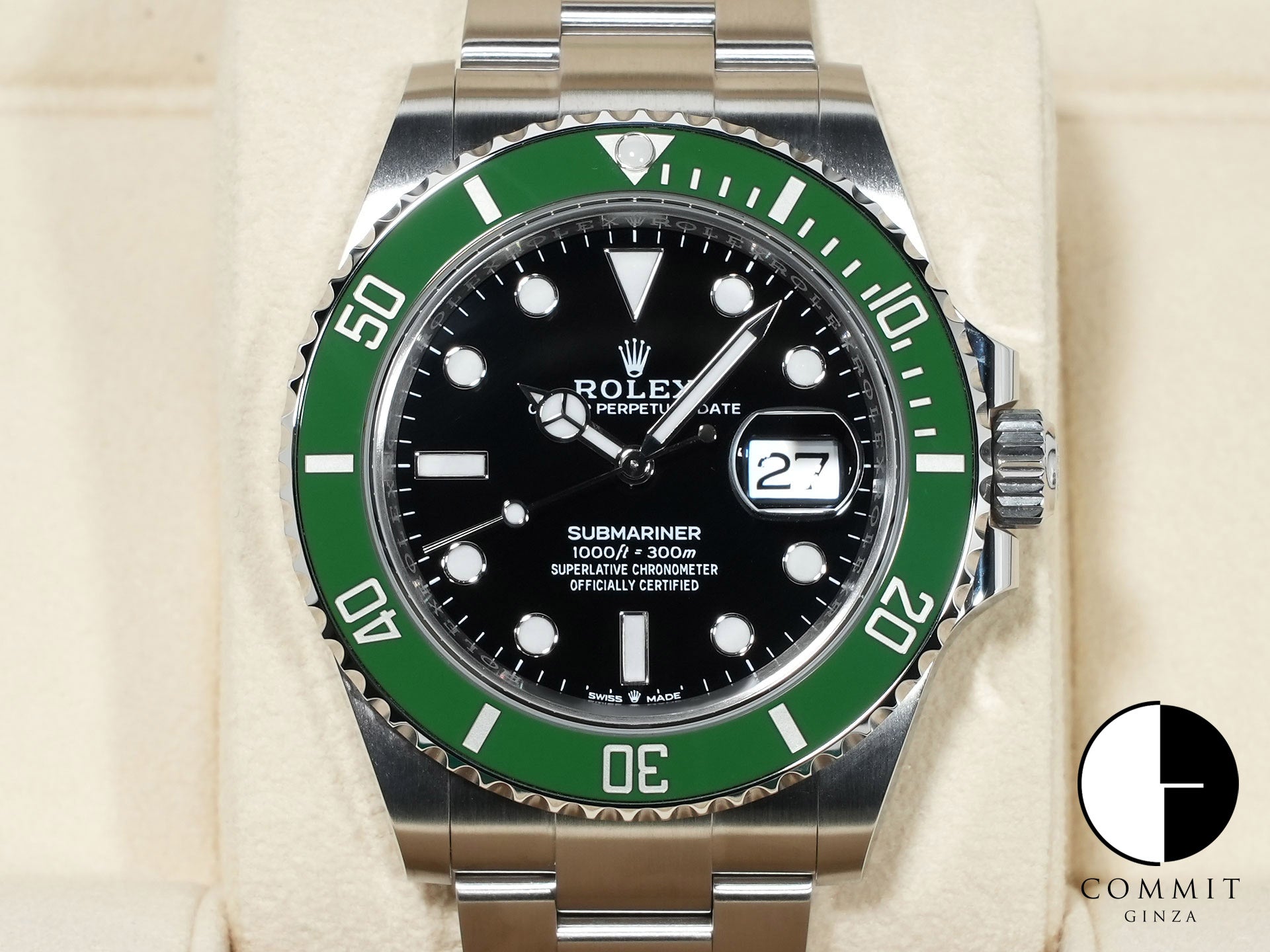 ロレックス サブマリーナー デイト Ref.126610LV ステンレススチール ブラック文字盤 美品 2yktqrrq