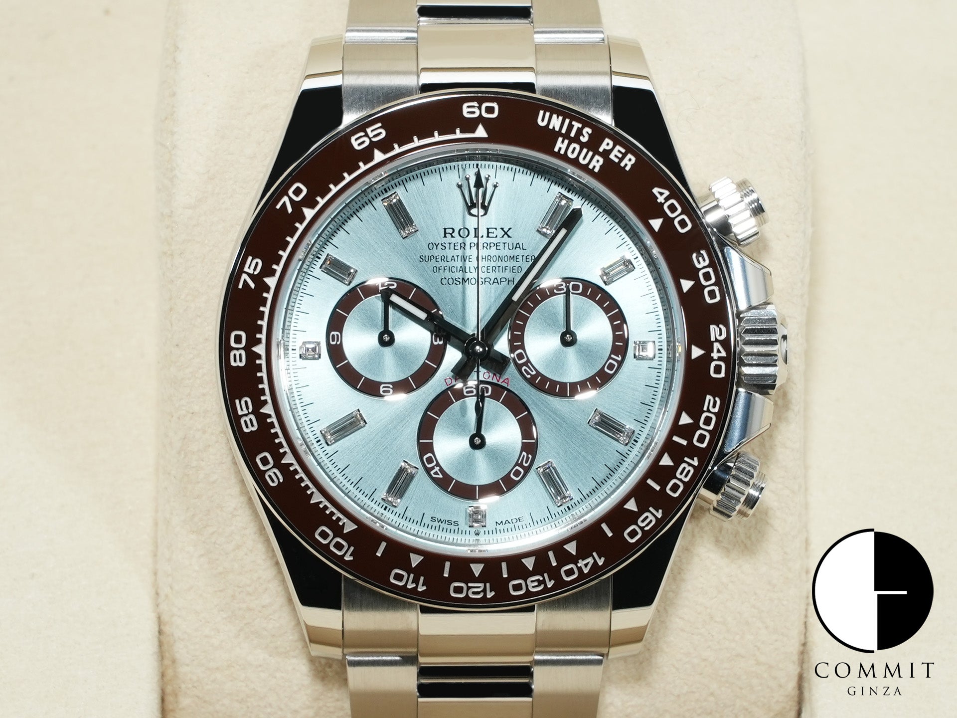 ロレックス デイトナ Ref.126506A プラチナ アイスブルーx11Pダイヤ文字盤 未使用 3a3g6cvq