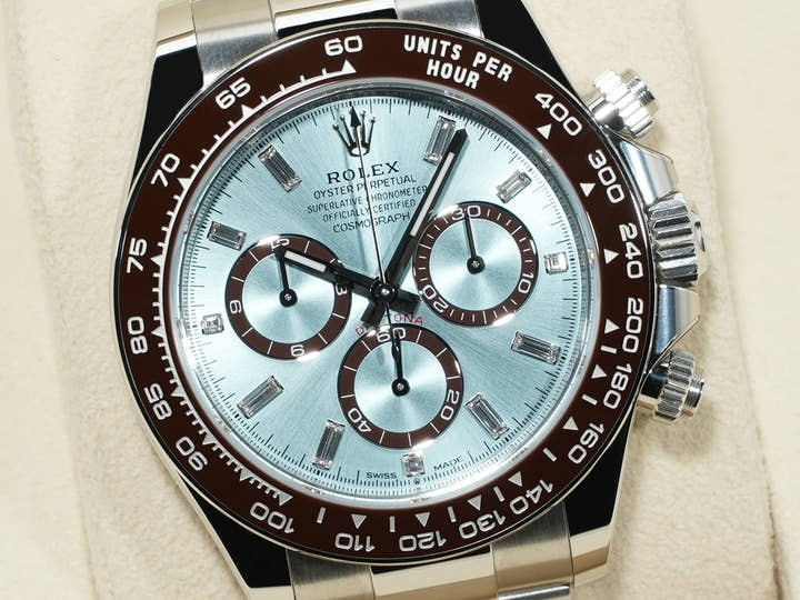 ロレックス デイトナ Ref.126506A プラチナ アイスブルーx11Pダイヤ文字盤 未使用 3a3g6cvq