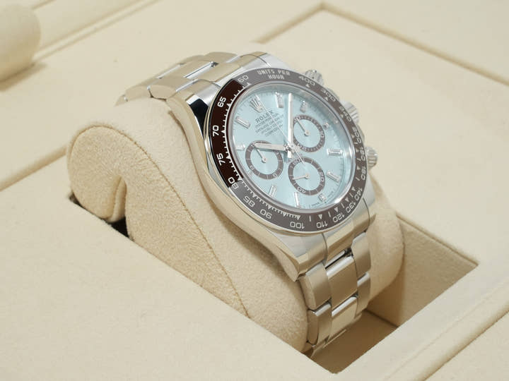 ロレックス デイトナ Ref.126506A プラチナ アイスブルーx11Pダイヤ文字盤 未使用 3a3g6cvq