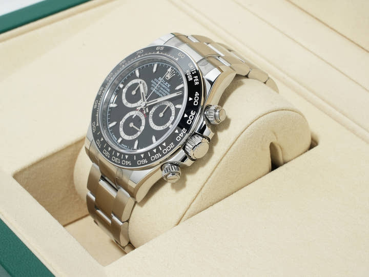 Rolex Daytona Ref. 126500LN Stainless Steel Black Dial Unused gy6q65nn