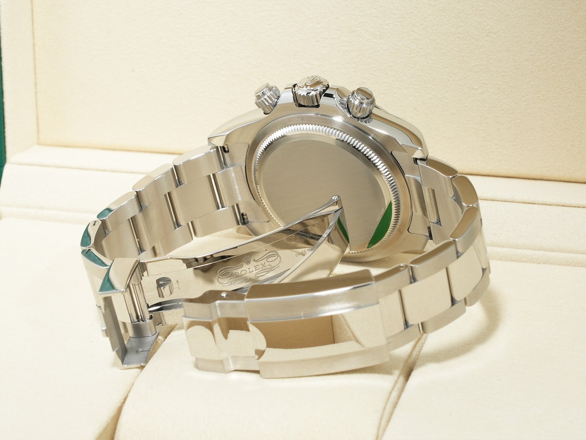 Rolex Daytona Ref. 126500LN Stainless Steel Black Dial Unused gy6q65nn