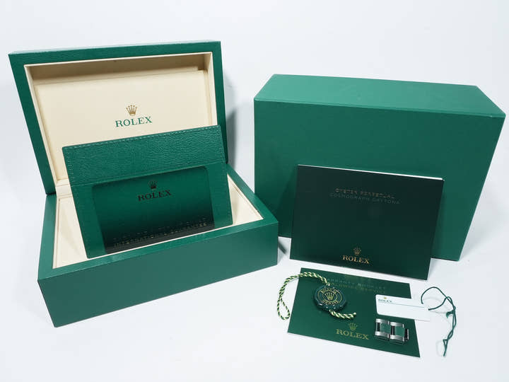 Rolex Daytona Ref. 126500LN Stainless Steel Black Dial Unused gy6q65nn