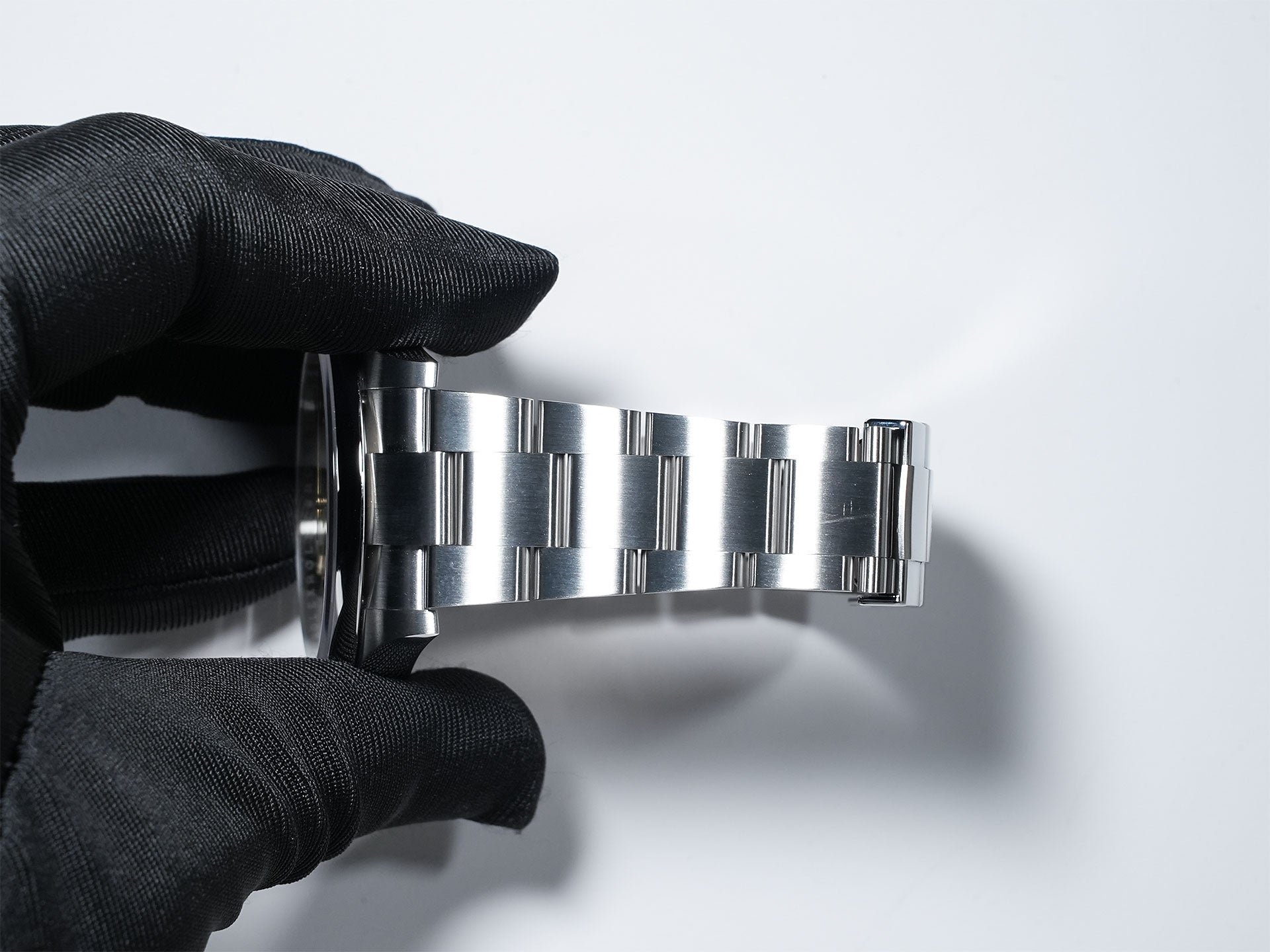 ロレックス オイスターパーペチュアル41 Ref.124300 ステンレススチール シルバー文字盤 極美品 tk6rcwty