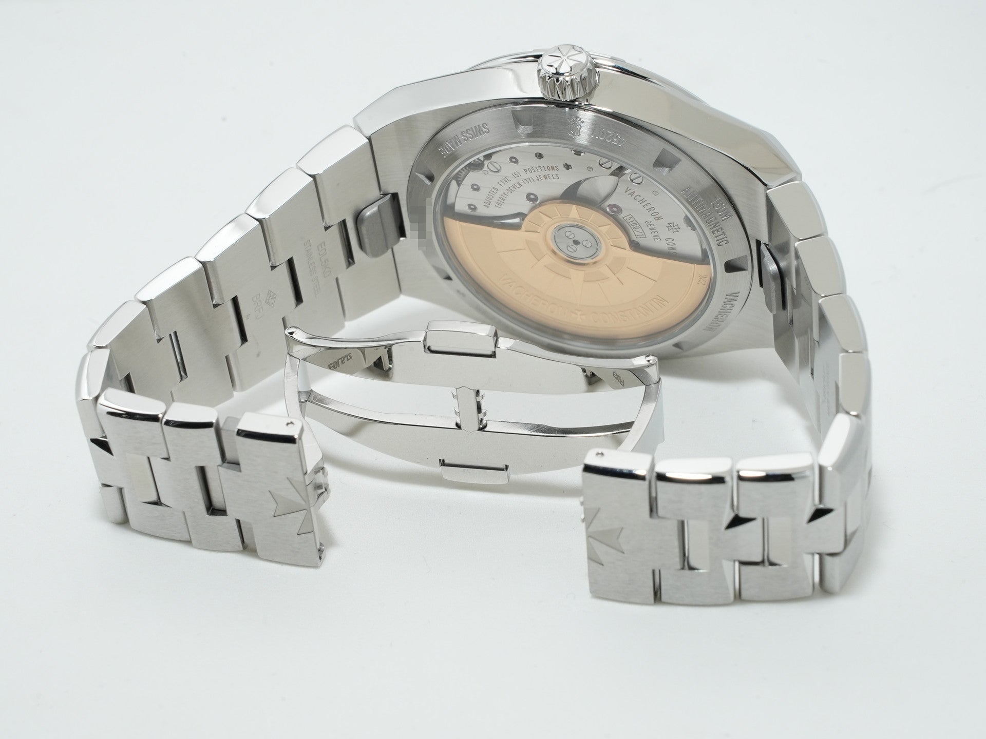 ヴァシュロンコンスタンタン オーヴァーシーズ オートマティック Ref.4520V/210A-B128 ステンレススチール ブルー文字盤 未使用 uhvncvi7