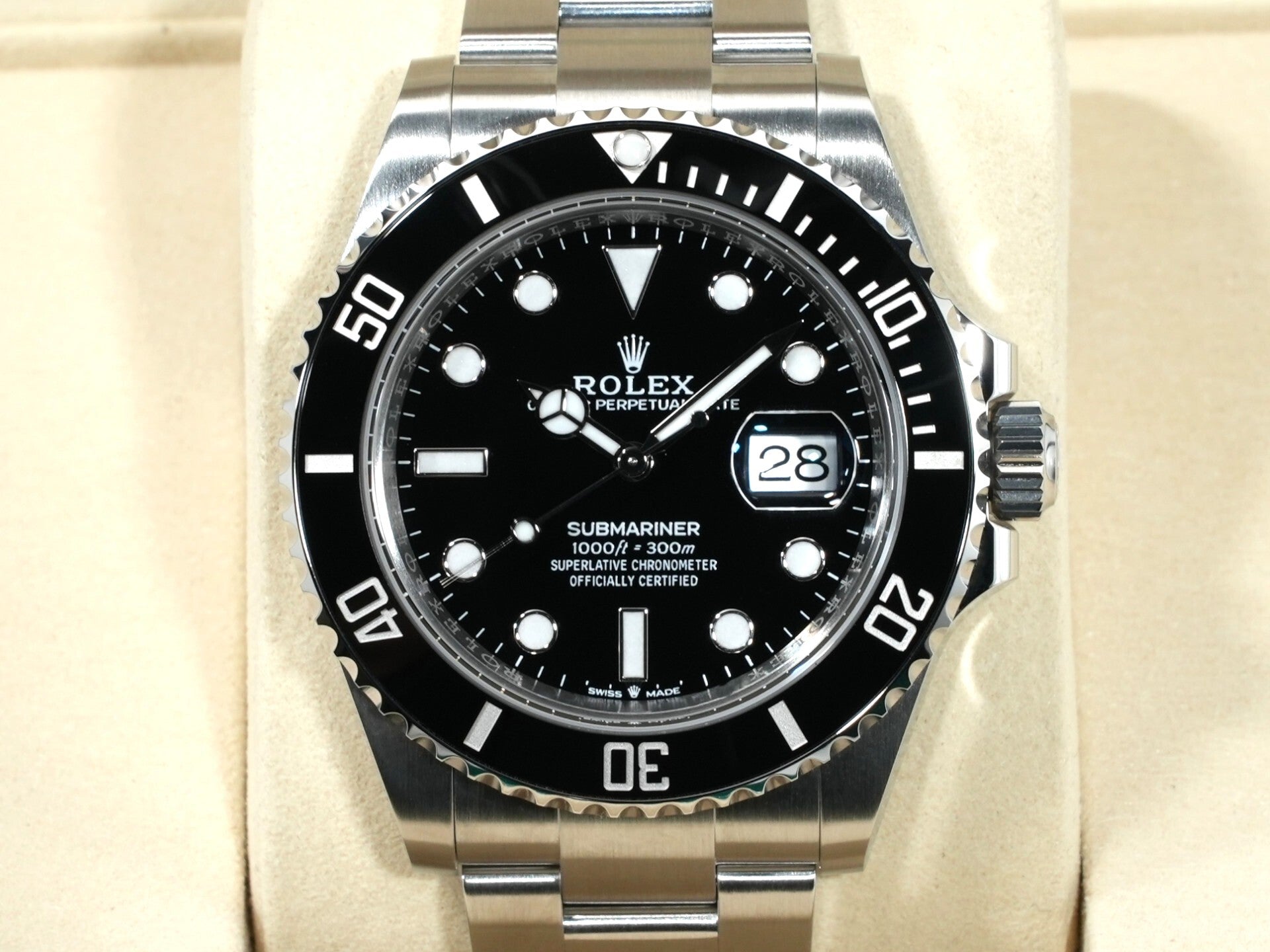 ロレックス サブマリーナー デイト Ref.126610LN ステンレススチール ブラック文字盤 未使用 8m3onjei
