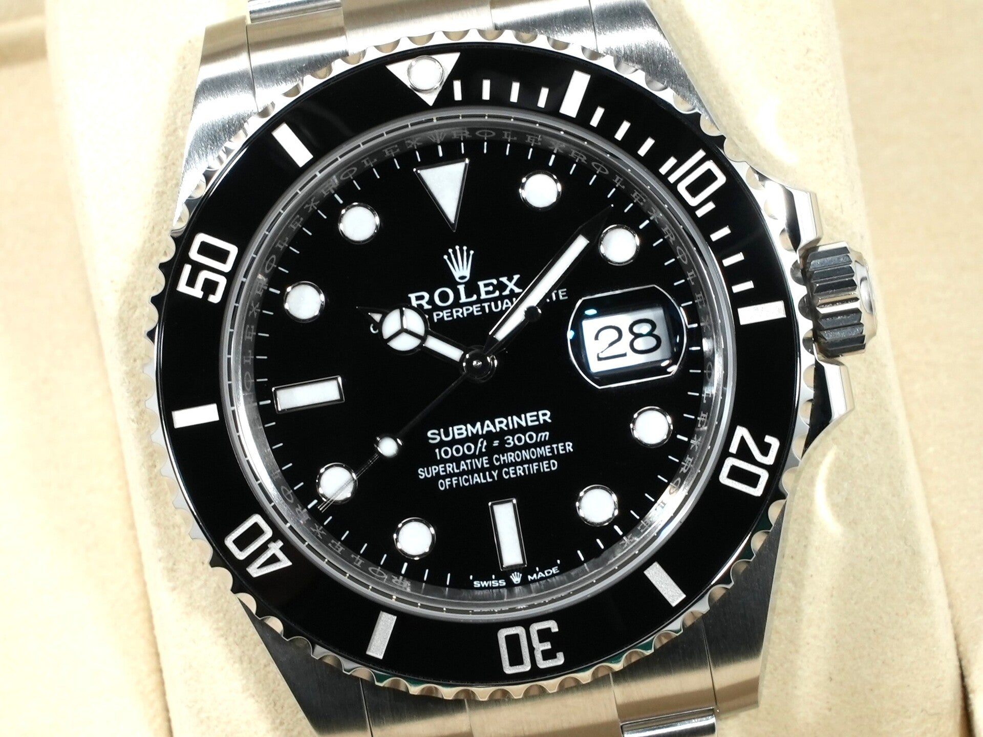 ロレックス サブマリーナー デイト Ref.126610LN ステンレススチール ブラック文字盤 未使用 8m3onjei