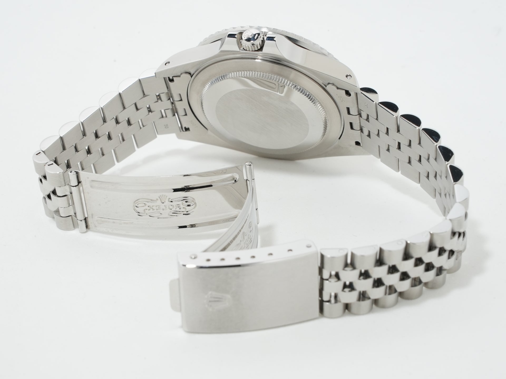 ロレックス GMTマスターII Ref.16760 ステンレススチール ブラック文字盤 ジュビリーブレスレット 美品 4jtirybc