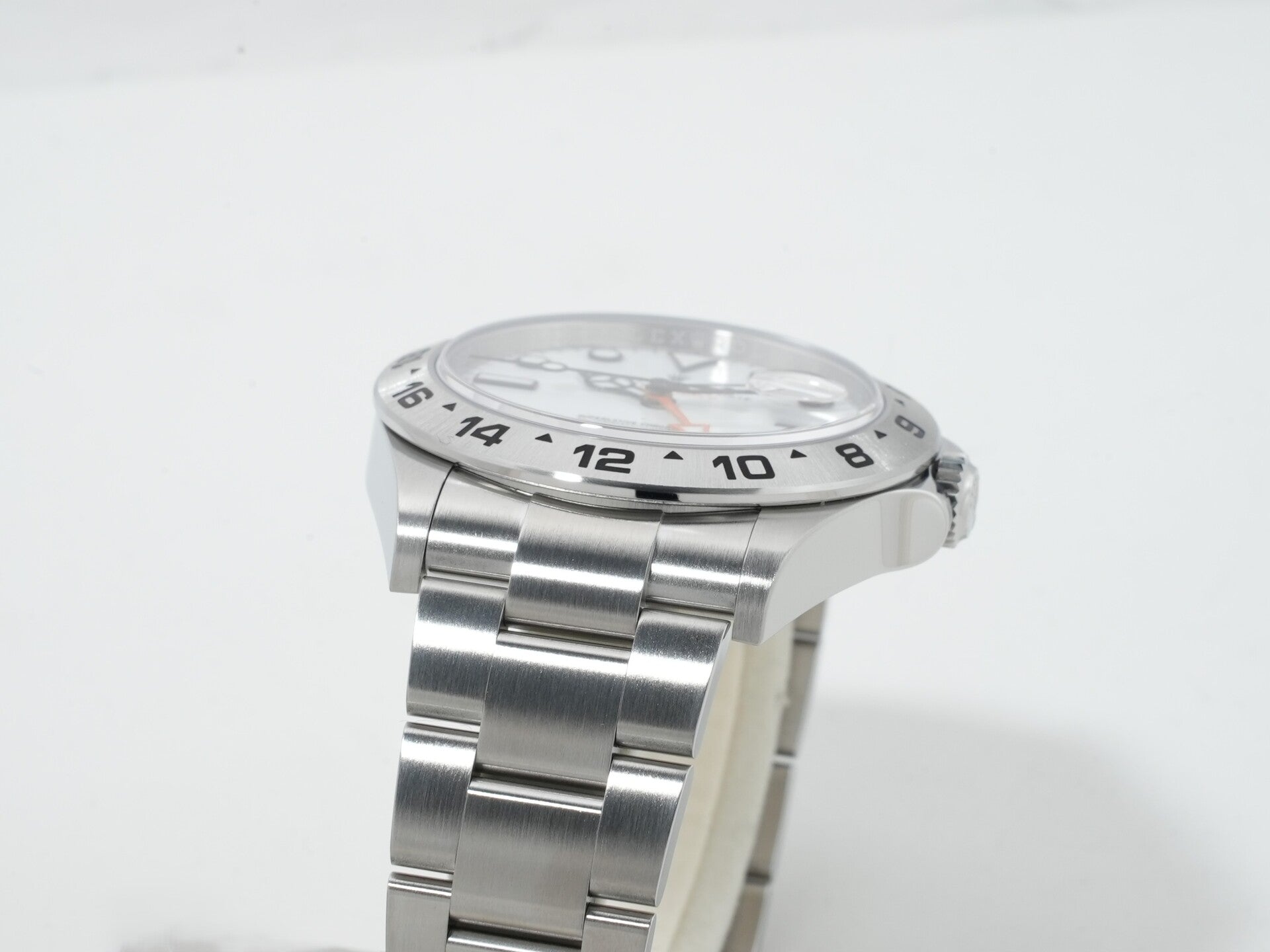 ロレックス エクスプローラーII Ref.226570 ステンレススチール ホワイト文字盤 オイスターブレスレット 美品 t5nnyzuf