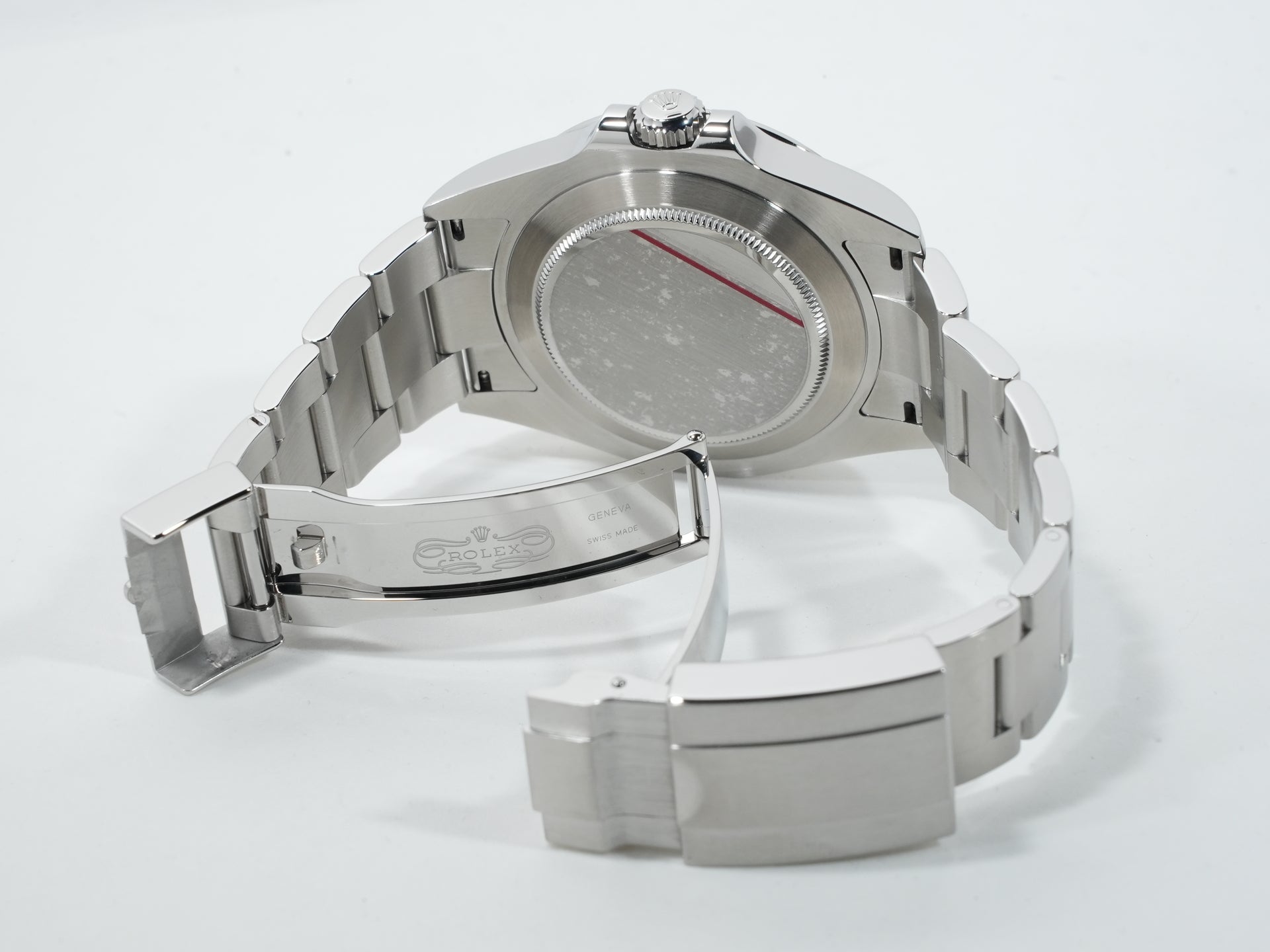 ロレックス エクスプローラーII Ref.226570 ステンレススチール ホワイト文字盤 オイスターブレスレット 美品 t5nnyzuf