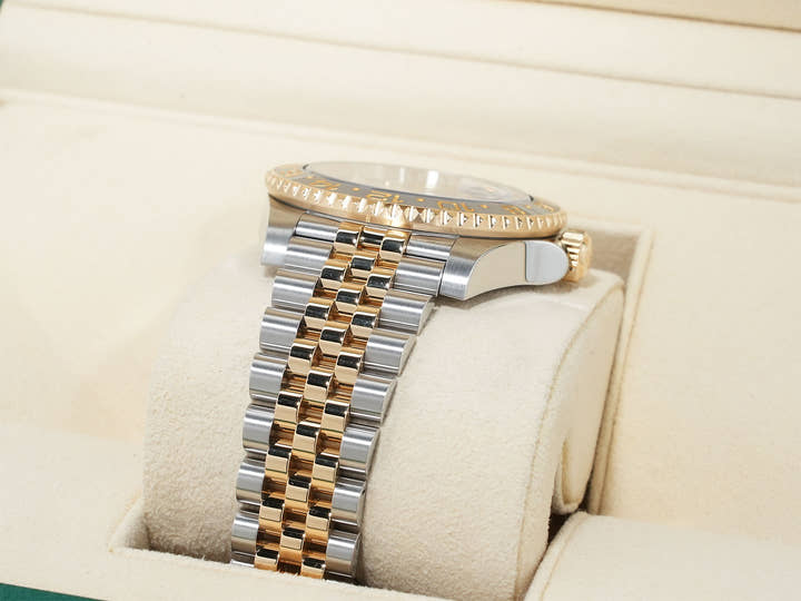 ロレックス GMTマスターII Ref.126713GRNR ステンレススチール/イエローゴールド ブラック文字盤 ジュビリーブレスレット 美品 5sddcwky