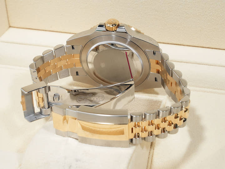 ロレックス GMTマスターII Ref.126713GRNR ステンレススチール/イエローゴールド ブラック文字盤 ジュビリーブレスレット 美品 5sddcwky