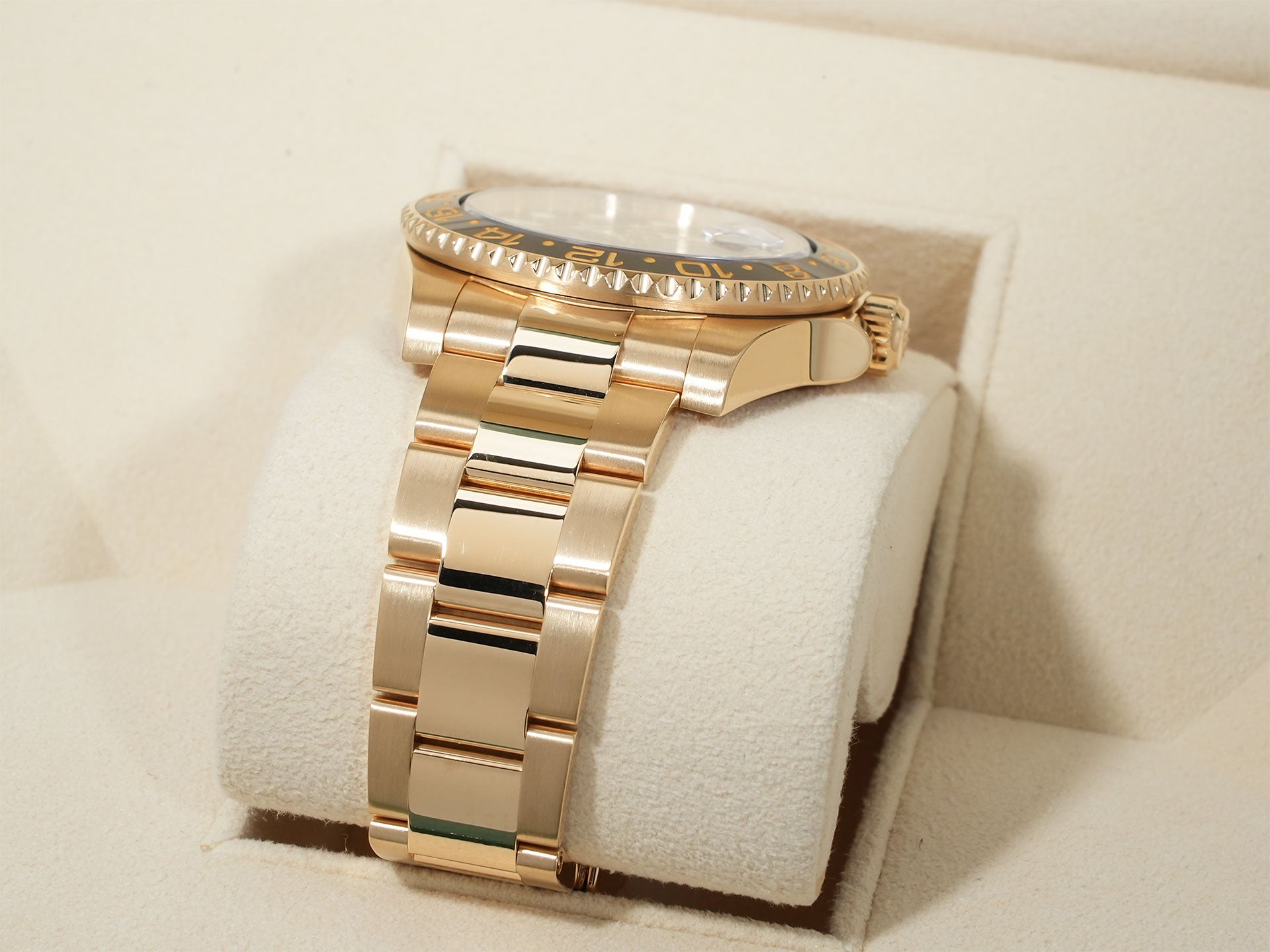 ロレックス GMTマスターII Ref.116718LN イエローゴールド ブラック文字盤 オイスターブレスレット 美品 pcp3duq6