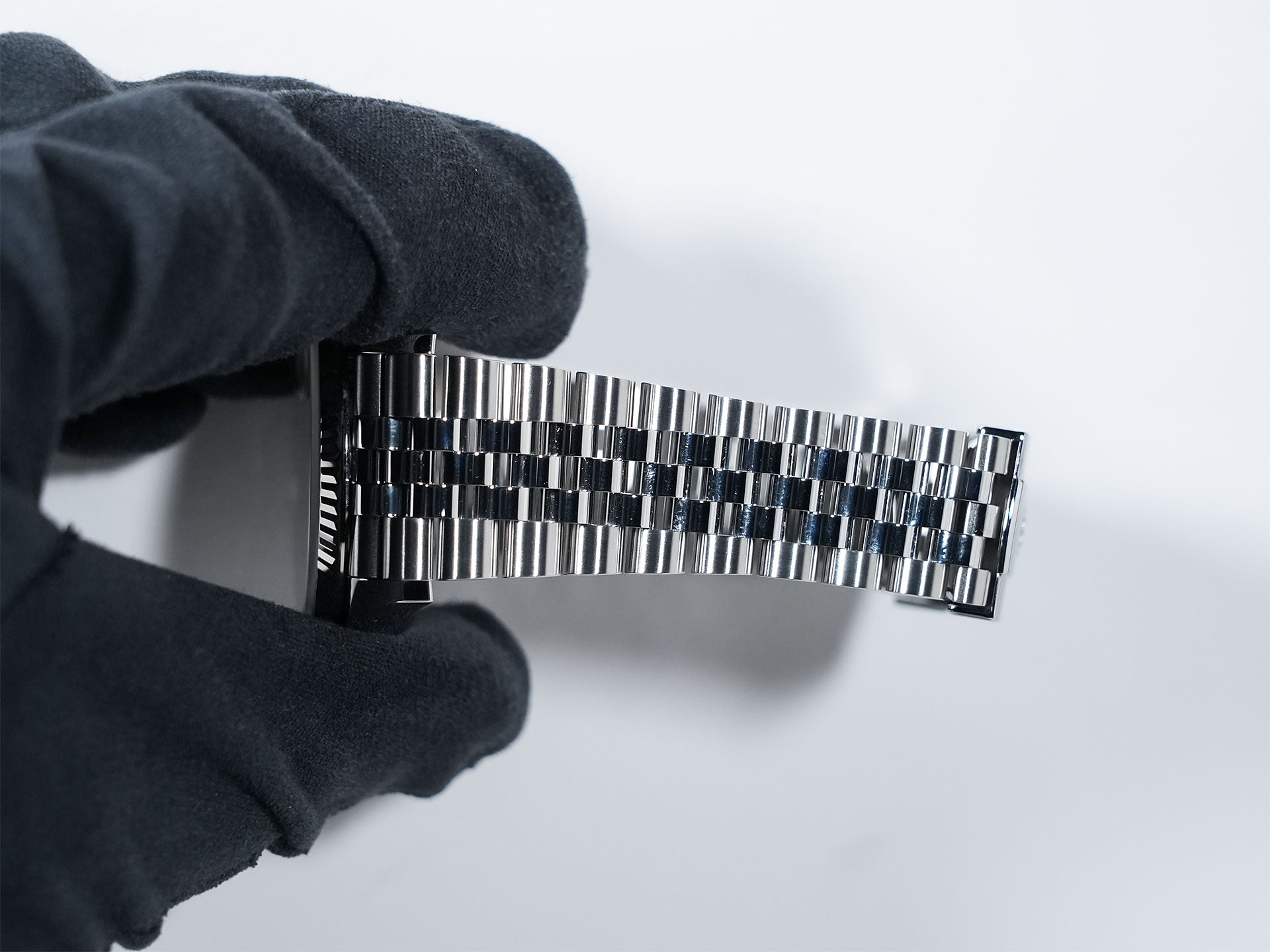 ロレックス デイトジャスト36 Ref.126234 ステンレススチール/ホワイトゴールド ブラック文字盤 ジュビリーブレスレット 美品 2ajhyjox