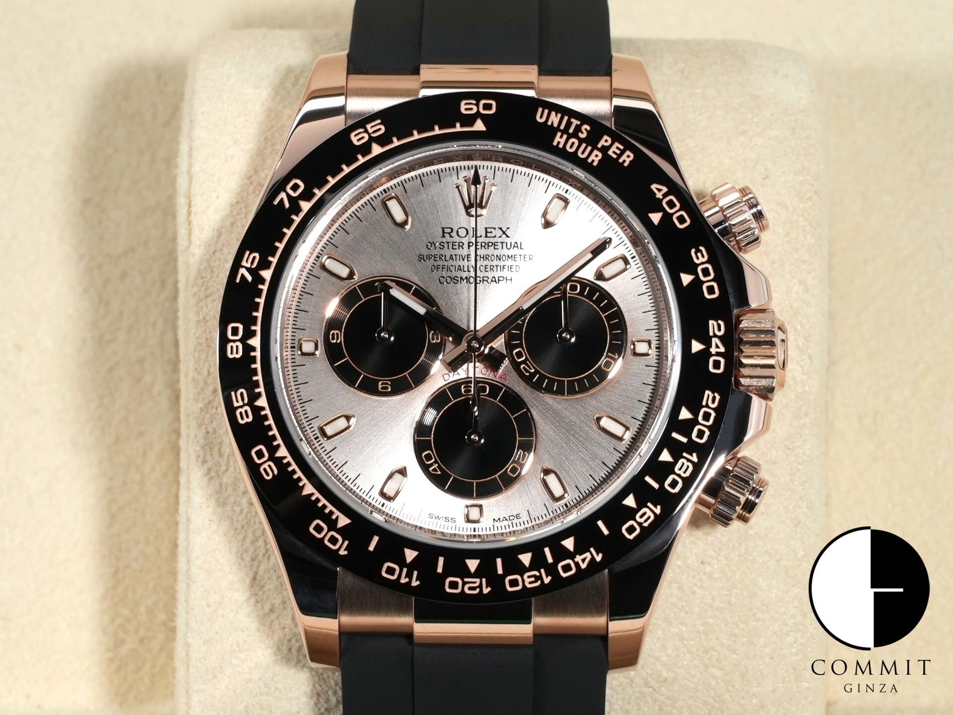 ロレックス デイトナ Ref.116515LN エバーローズゴールド サンダストxブラック文字盤 美中古 crxrnfhk