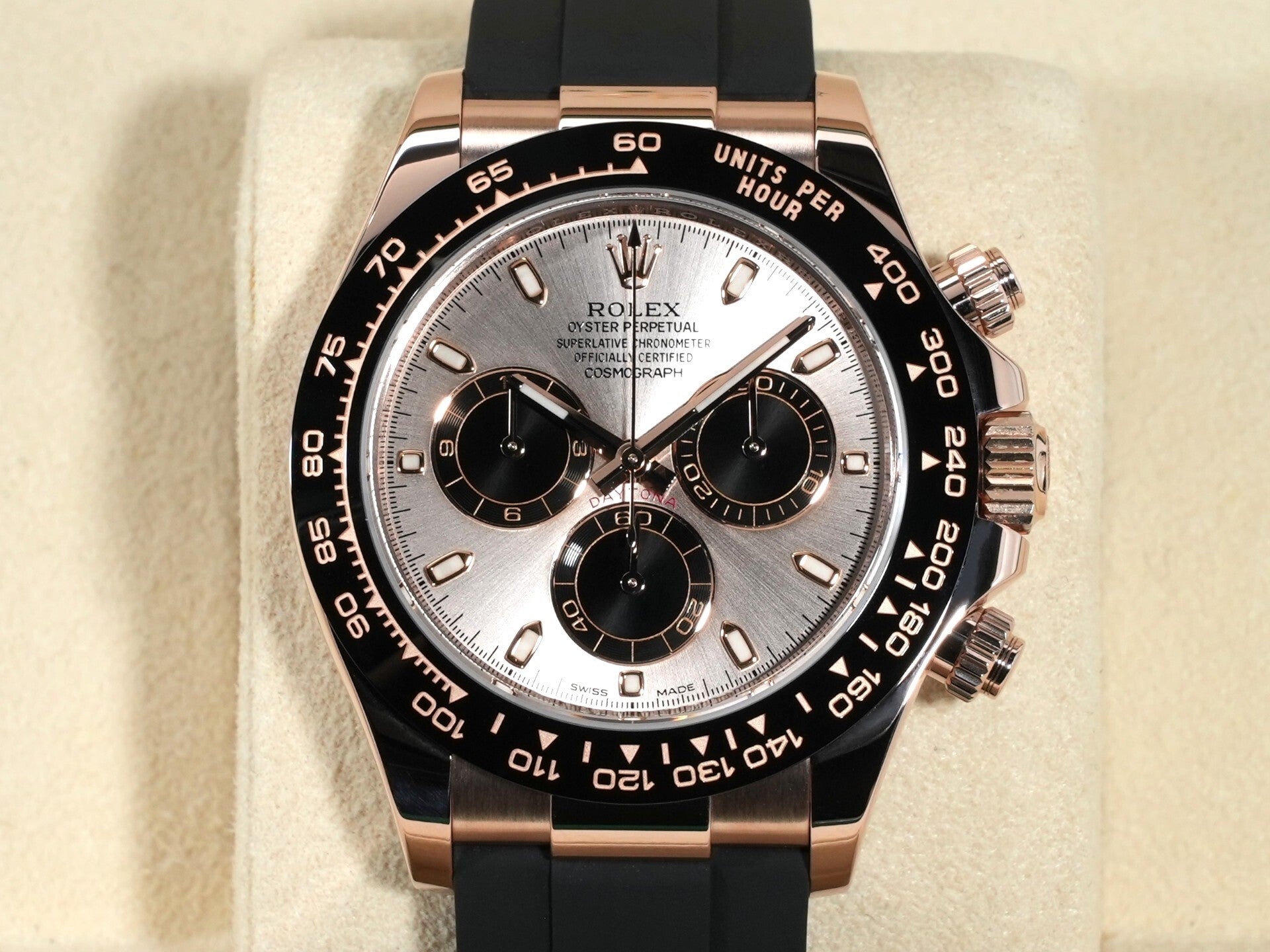 ロレックス デイトナ Ref.116515LN エバーローズゴールド サンダストxブラック文字盤 美中古 crxrnfhk