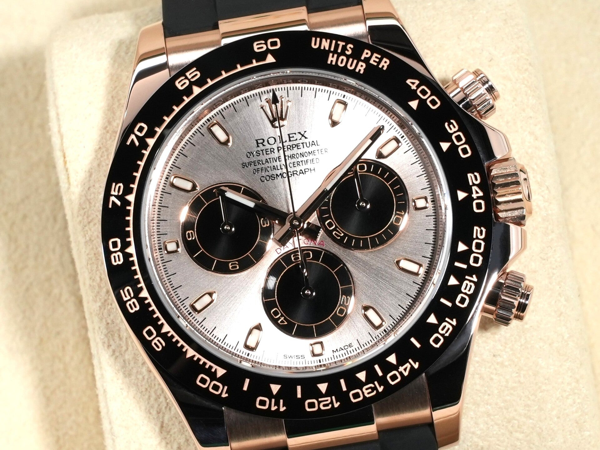 ロレックス デイトナ Ref.116515LN エバーローズゴールド サンダストxブラック文字盤 美中古 crxrnfhk