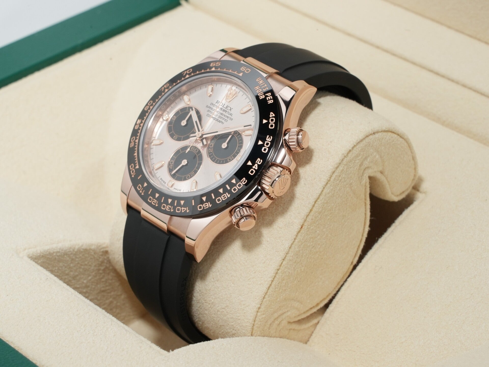 ロレックス デイトナ Ref.116515LN エバーローズゴールド サンダストxブラック文字盤 美中古 crxrnfhk