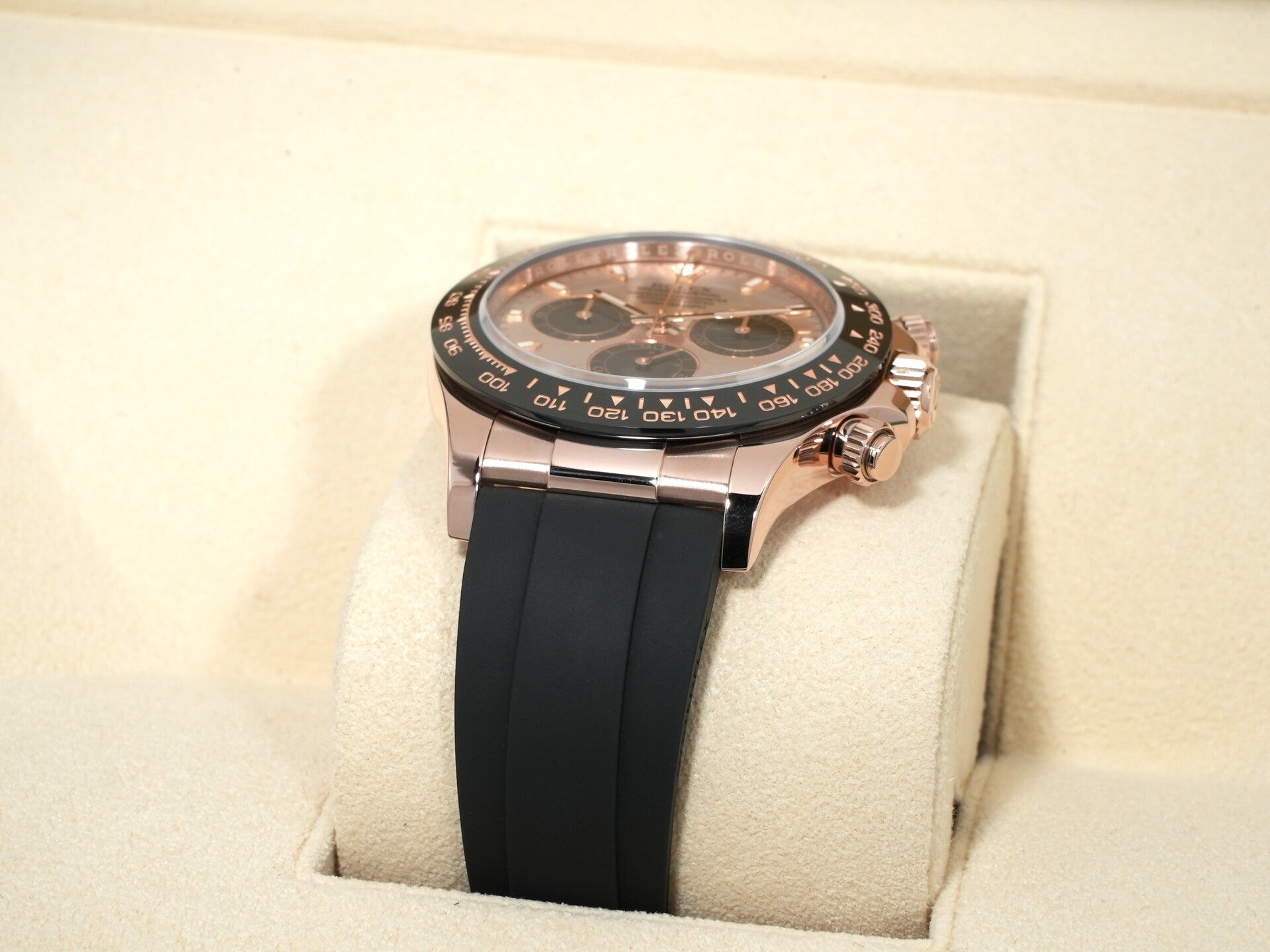 ロレックス デイトナ Ref.116515LN エバーローズゴールド サンダストxブラック文字盤 美中古 crxrnfhk