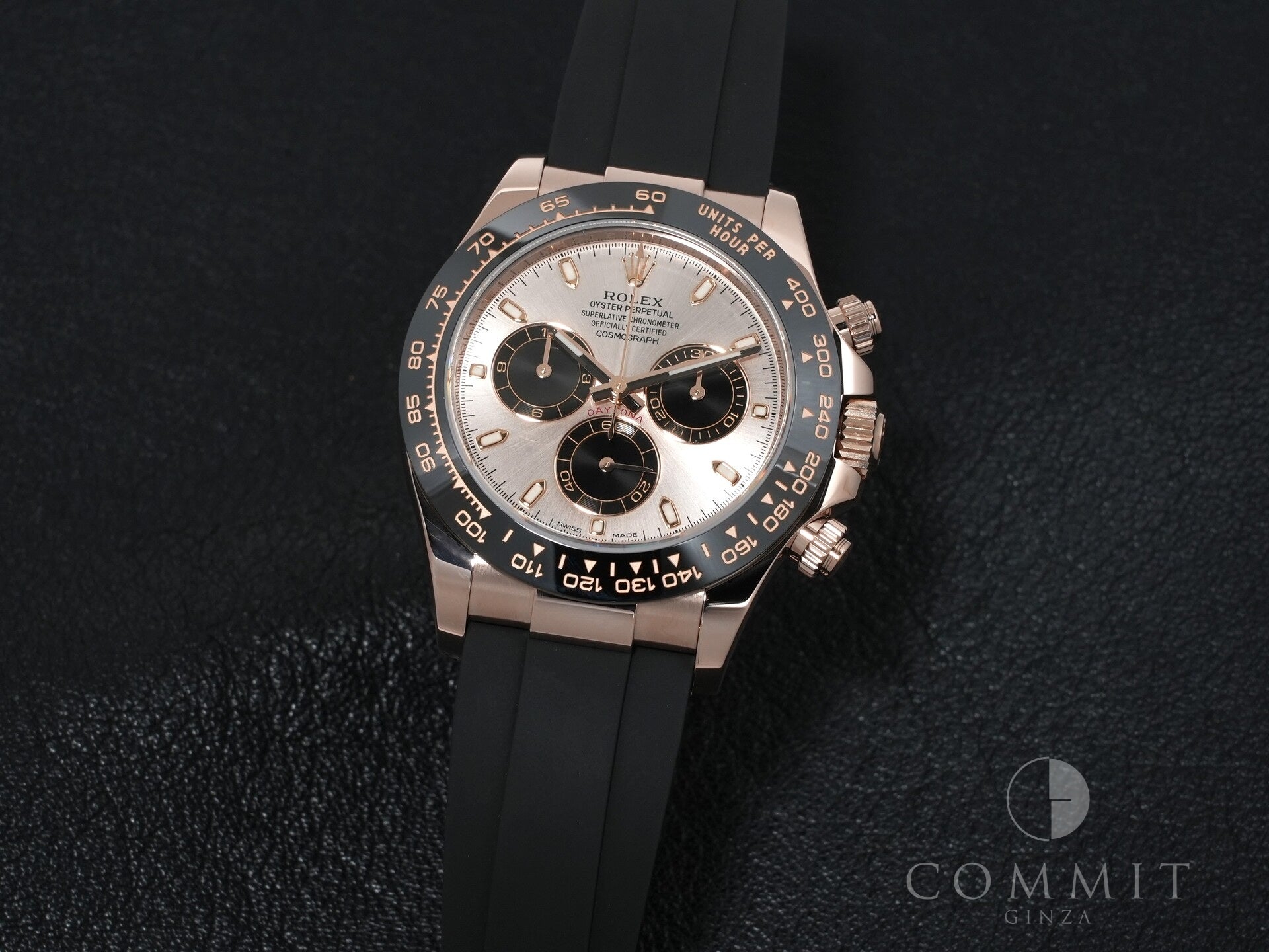 ロレックス デイトナ Ref.116515LN エバーローズゴールド サンダストxブラック文字盤 美中古 crxrnfhk