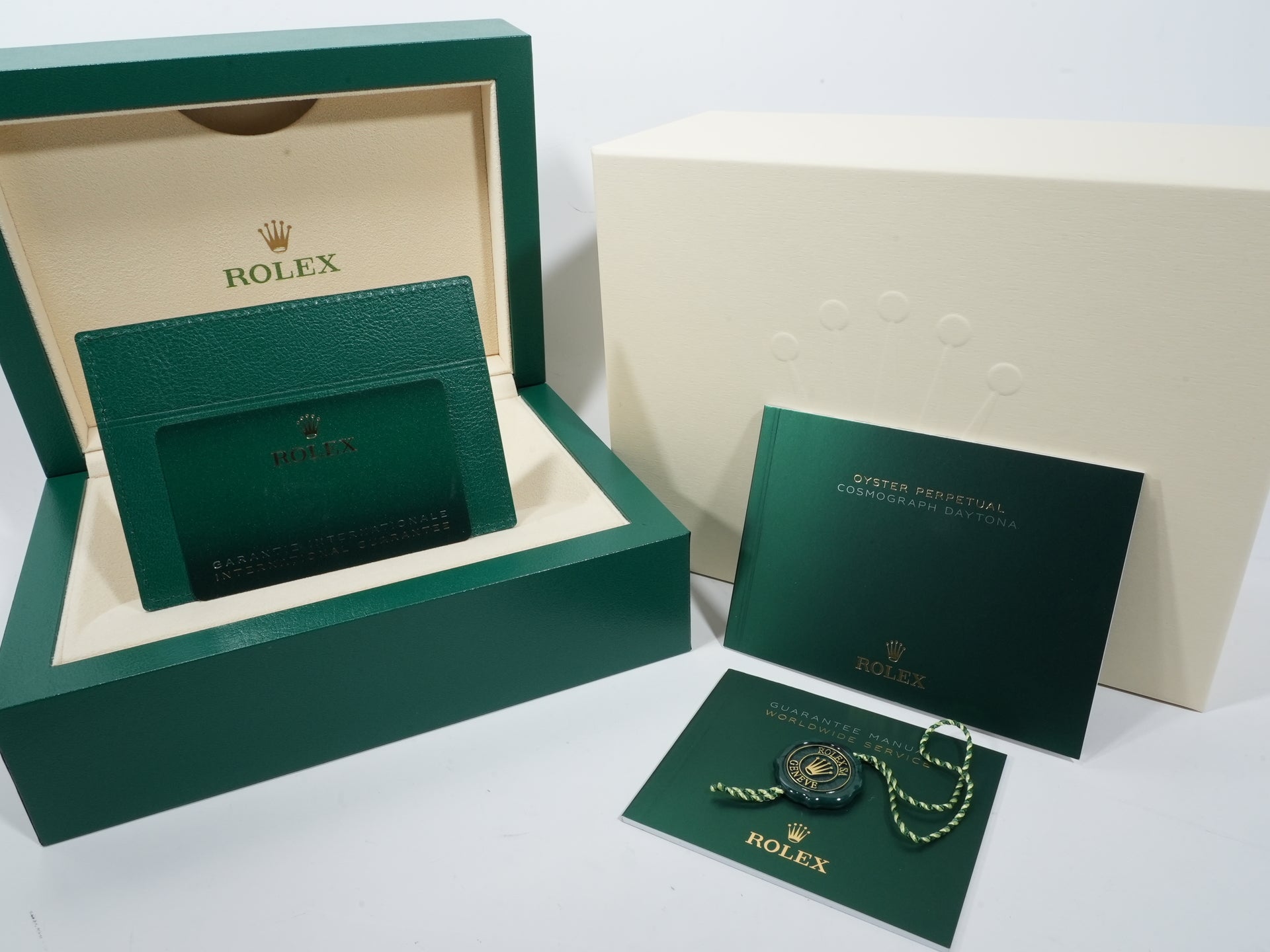 ロレックス デイトナ Ref.126519LN ホワイトゴールド ブライトブラックxスチールx8Pダイヤ文字盤 美中古 putkxwey