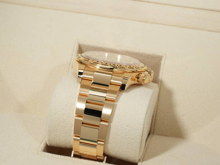 ロレックス デイトナ Ref.126508 イエローゴールド ゴールデンxブライトブラック文字盤 中古 a4sf4c4s