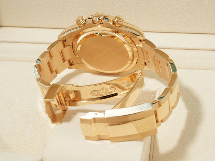 ロレックス デイトナ Ref.126508 イエローゴールド ゴールデンxブライトブラック文字盤 中古 a4sf4c4s