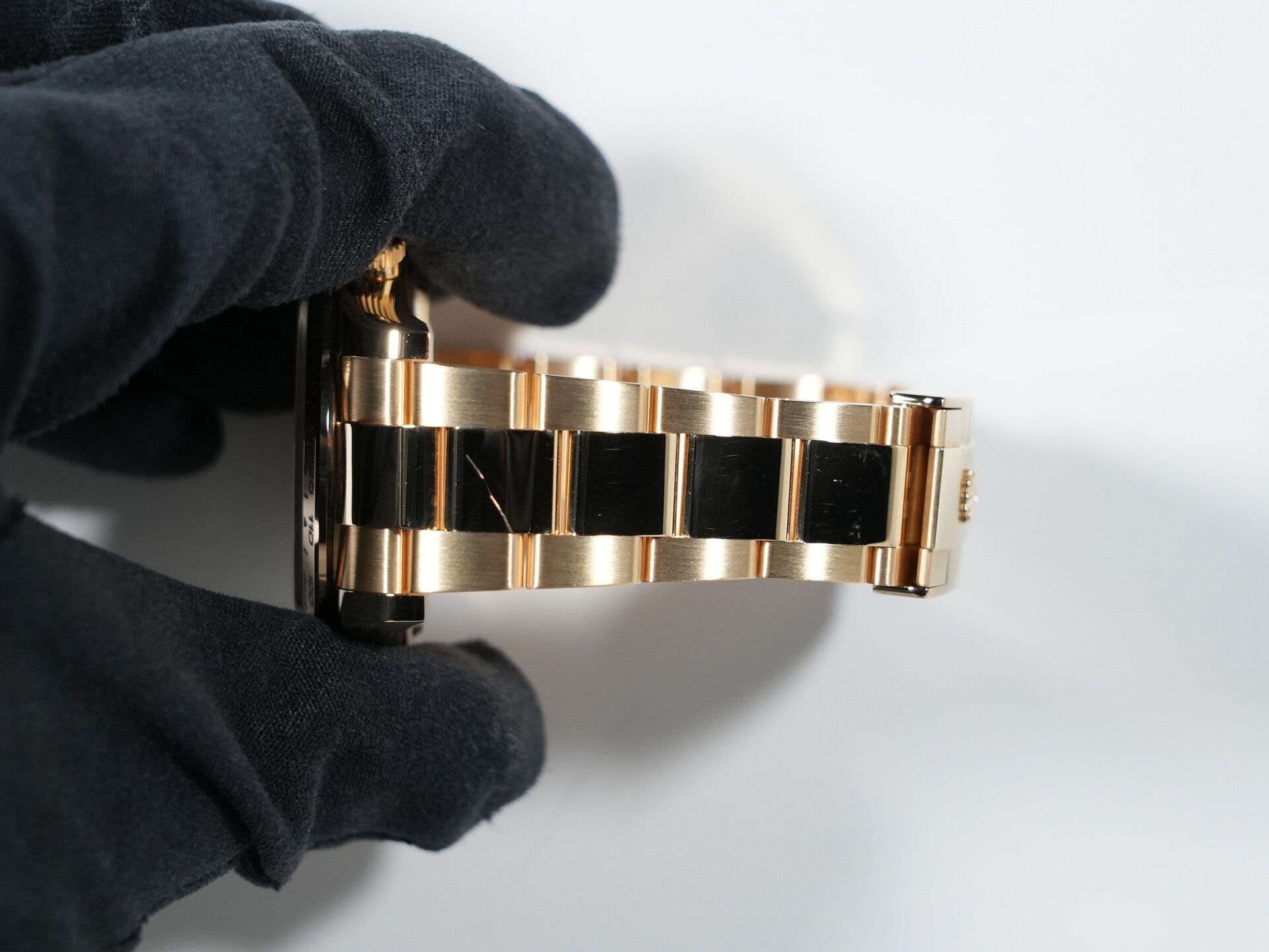 ロレックス デイトナ Ref.126508 イエローゴールド ゴールデンxブライトブラック文字盤 中古 a4sf4c4s