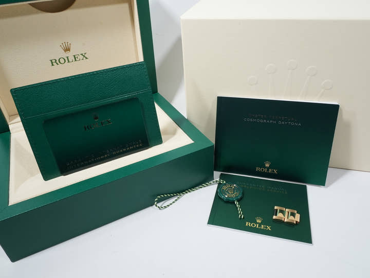 ロレックス デイトナ Ref.126508 イエローゴールド ゴールデンxブライトブラック文字盤 中古 a4sf4c4s