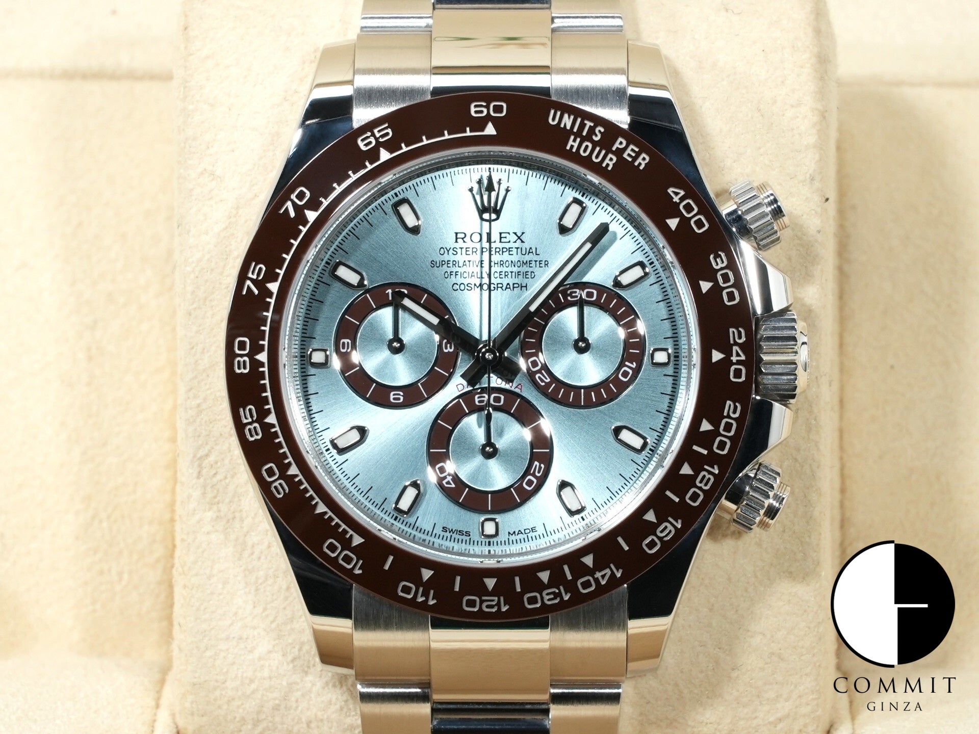 ロレックス デイトナ Ref.116506 プラチナ アイスブルー文字盤 中古 46rtjjpd