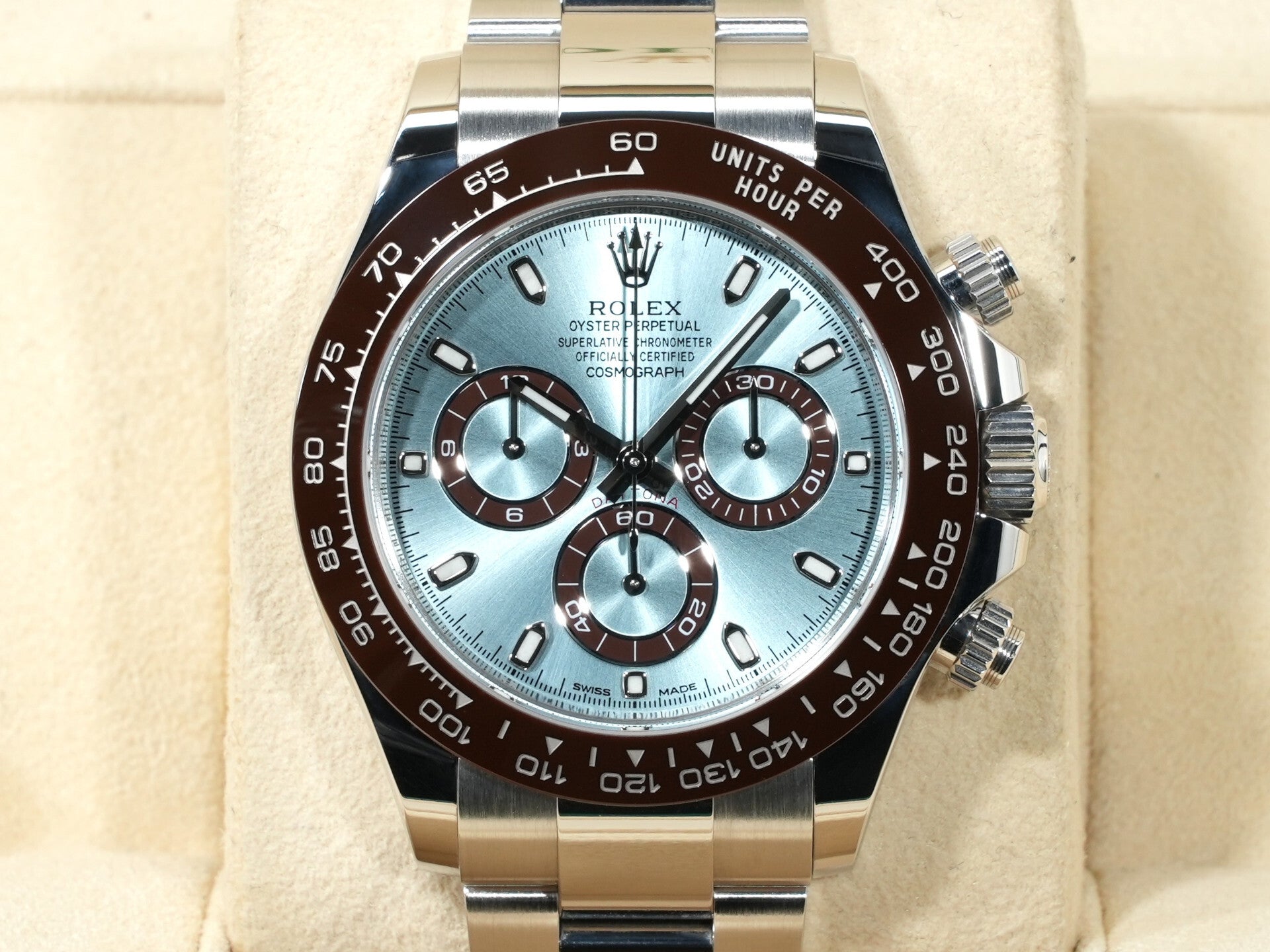 ロレックス デイトナ Ref.116506 プラチナ アイスブルー文字盤 中古 46rtjjpd