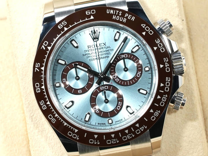ロレックス デイトナ Ref.116506 プラチナ アイスブルー文字盤 中古 46rtjjpd