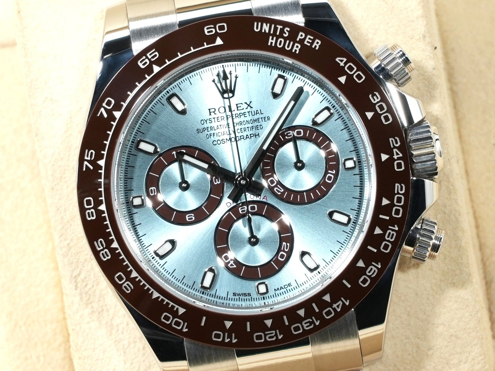 ロレックス デイトナ Ref.116506 プラチナ アイスブルー文字盤 中古 46rtjjpd