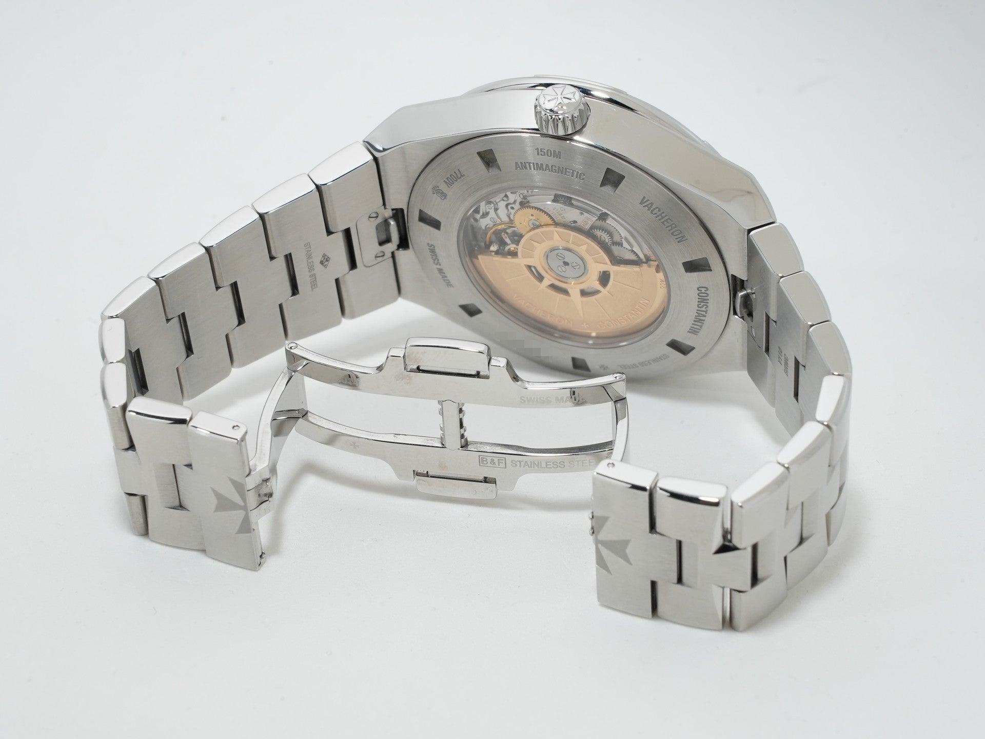 Vacheron Constantin Overseas World Time Ref. 7700V/110A-B172 Stainless Steel Blue Dial Pre-owned ehns22ay