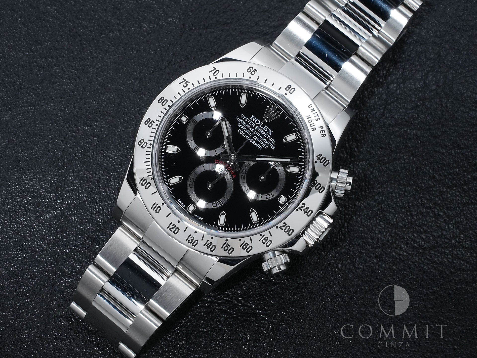 ロレックス デイトナ Ref.116520 ステンレススチール ブラック文字盤 中古 92dv9eqq