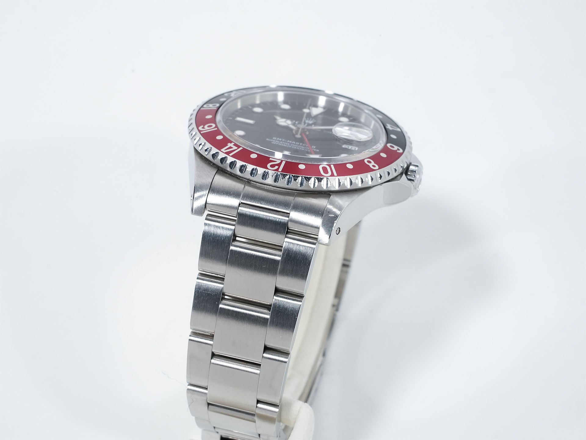 ロレックス GMTマスターII Ref.16710 ステンレススチール ブラック文字盤 オイスターブレスレット 中古 bjcd6vux