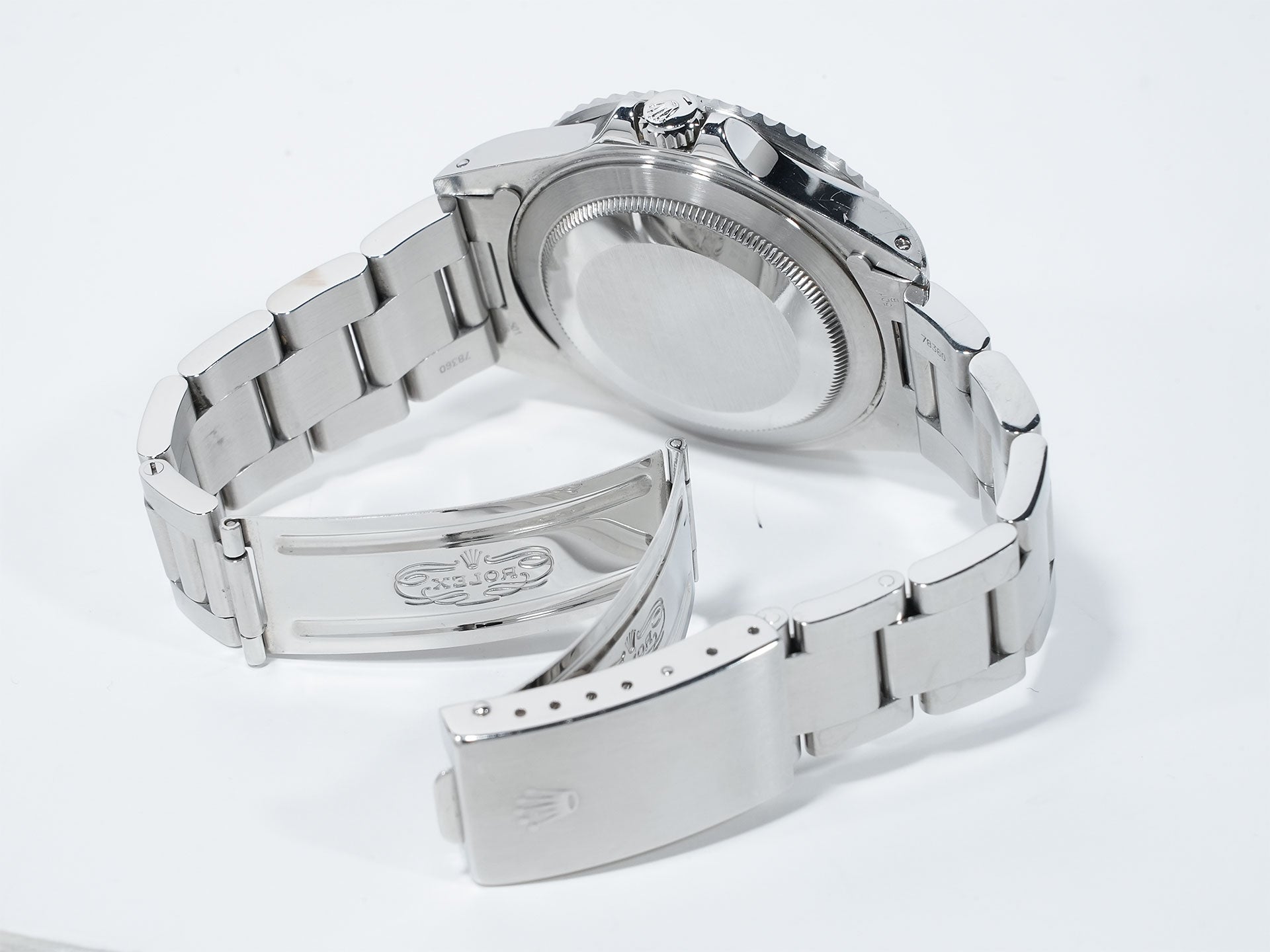 ロレックス GMTマスターII Ref.16710 ステンレススチール ブラック文字盤 オイスターブレスレット 中古 bjcd6vux