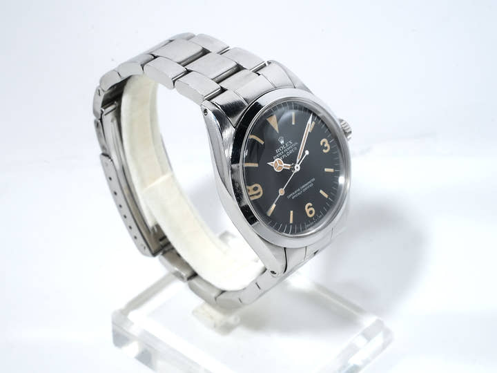 ロレックス エクスプローラーI Ref.1016 ステンレススチール ブラック文字盤 中古 49pcrxt9