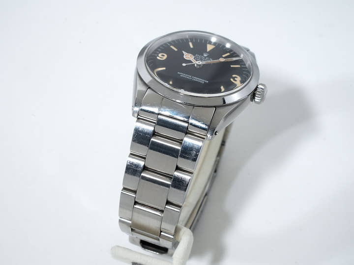 ロレックス エクスプローラーI Ref.1016 ステンレススチール ブラック文字盤 中古 49pcrxt9