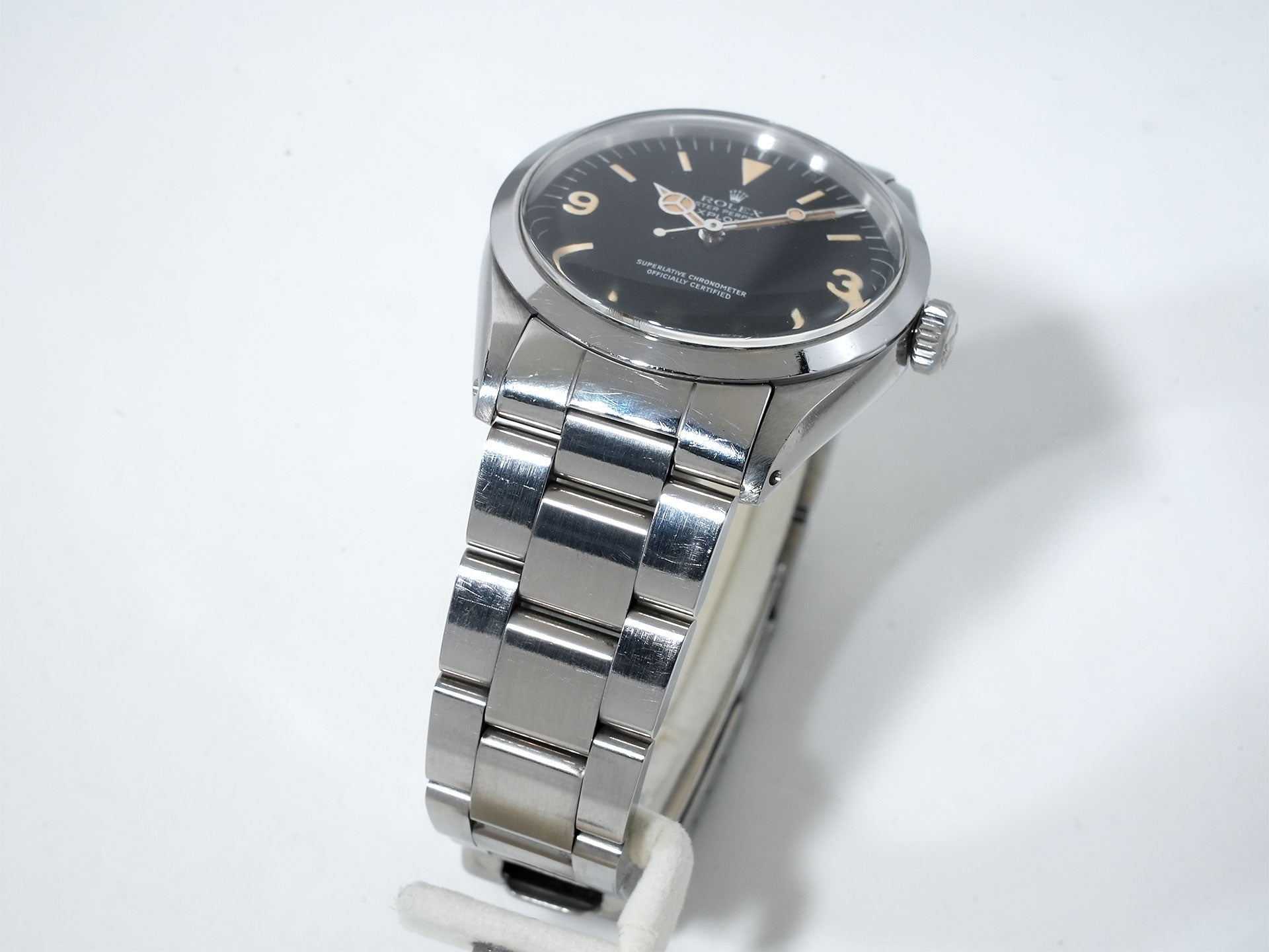 ロレックス エクスプローラーI Ref.1016 ステンレススチール ブラック文字盤 中古 49pcrxt9