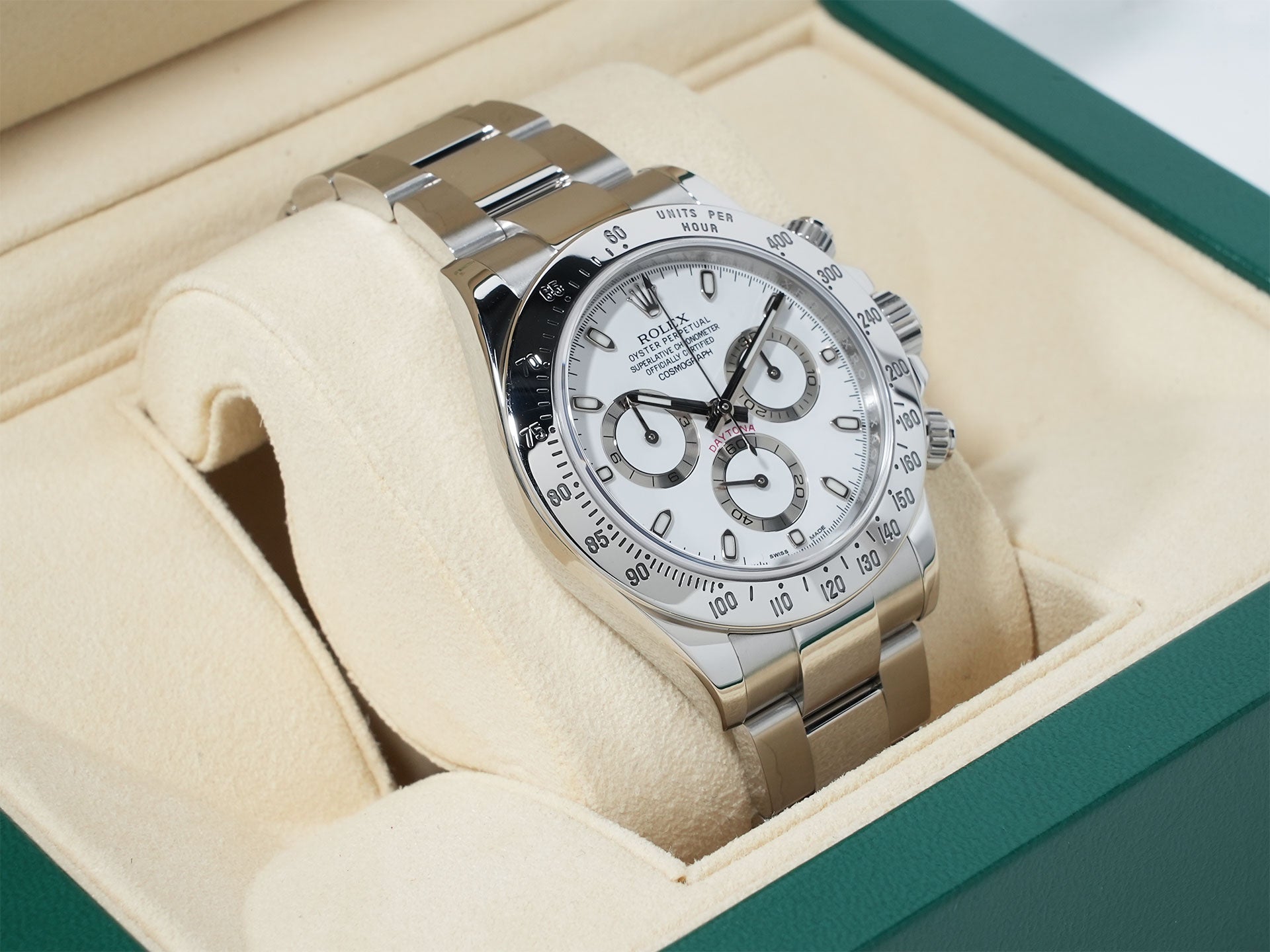 ロレックス デイトナ Ref.116520 ステンレススチール ホワイト文字盤 中古 dmrvb8ta