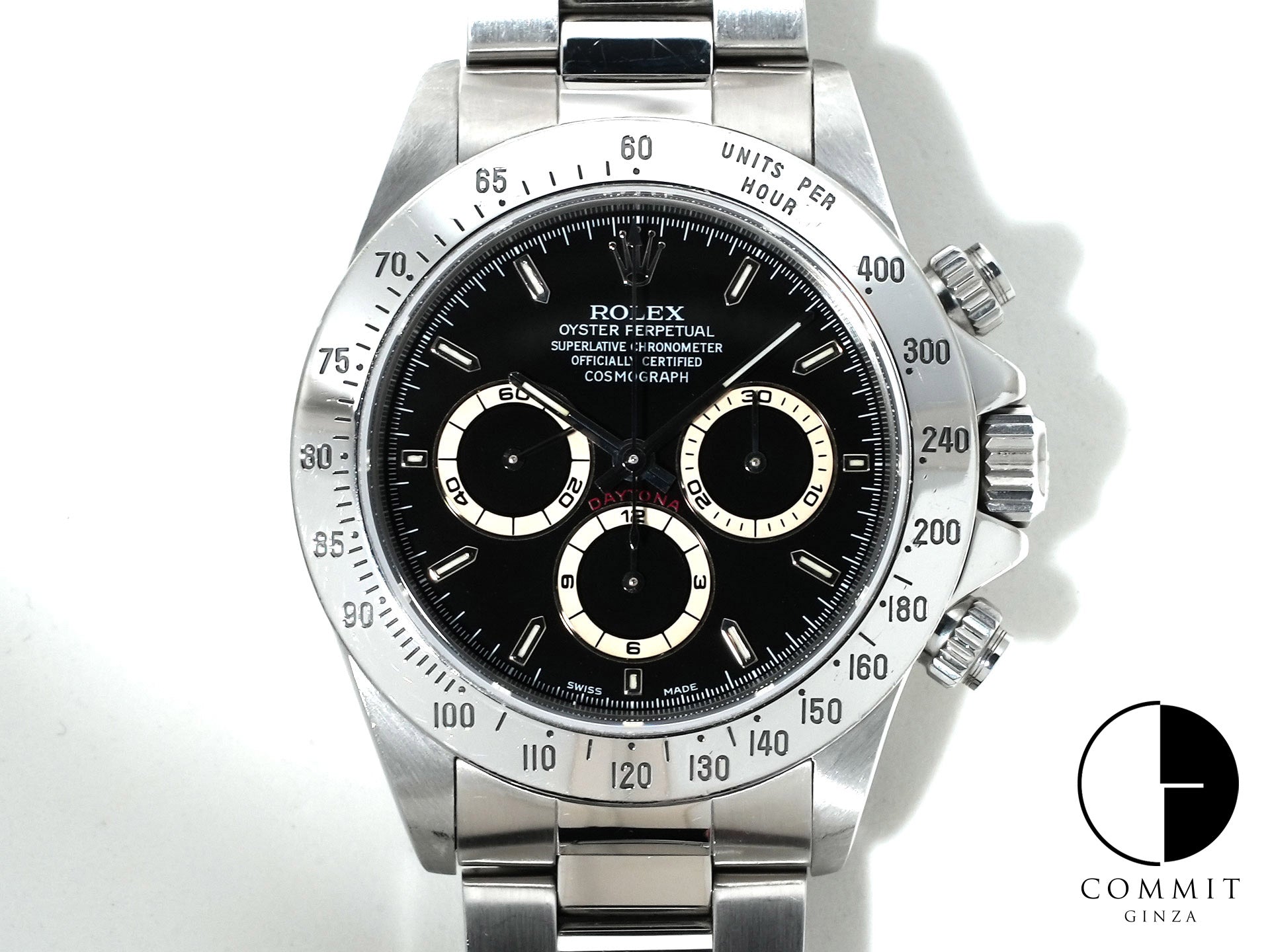 ロレックス デイトナ エルプリメロ Ref.16520 ステンレススチール ブラック文字盤 中古 nhg8igrm